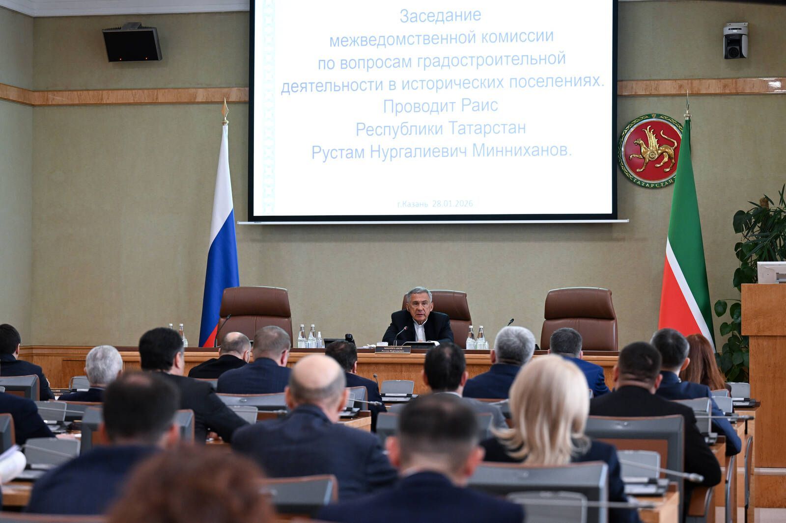 Минниханов: надо обеспечивать сохранность объектов культурного наследия