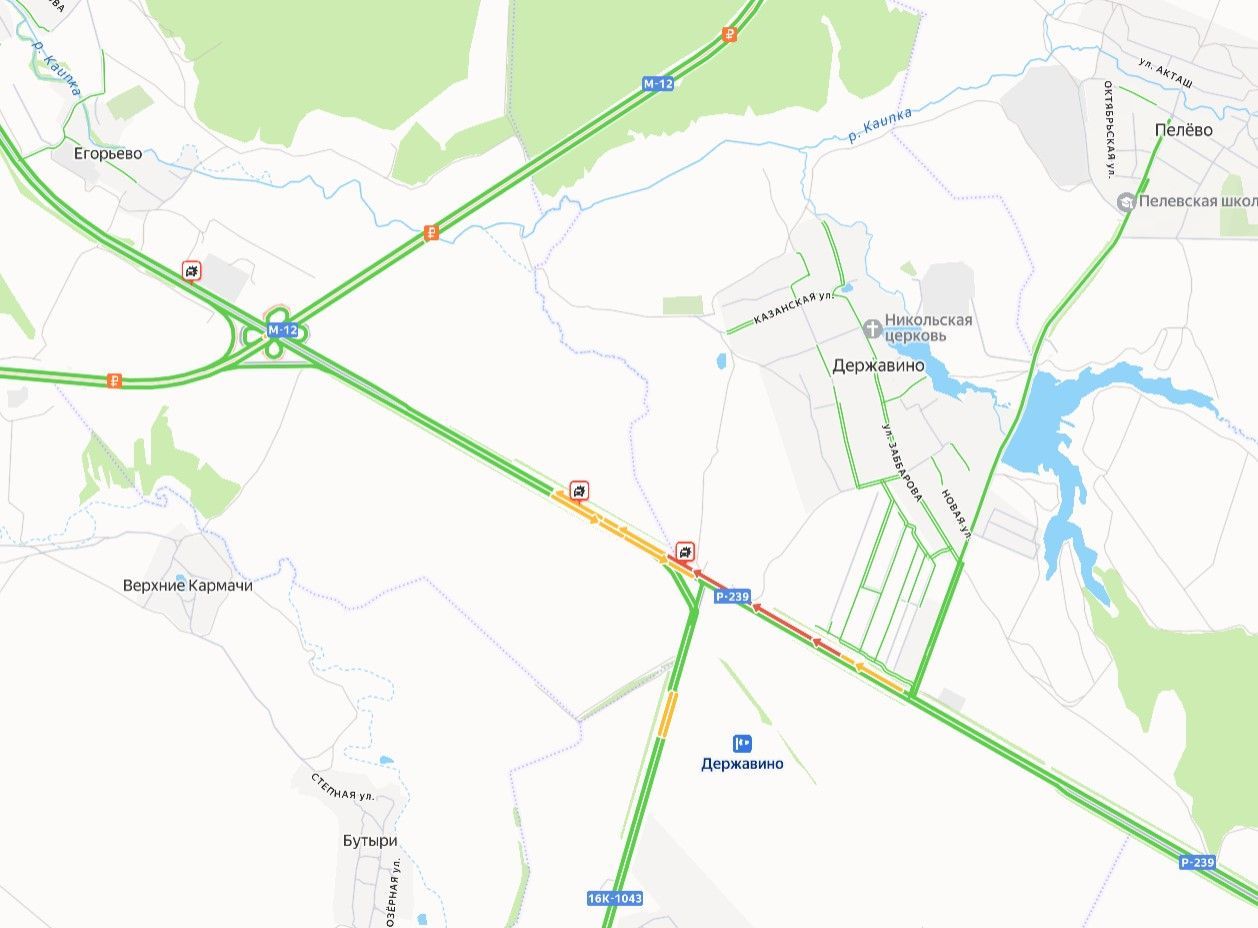 В Лаишевском районе Татарстана произошло серьезное ДТП