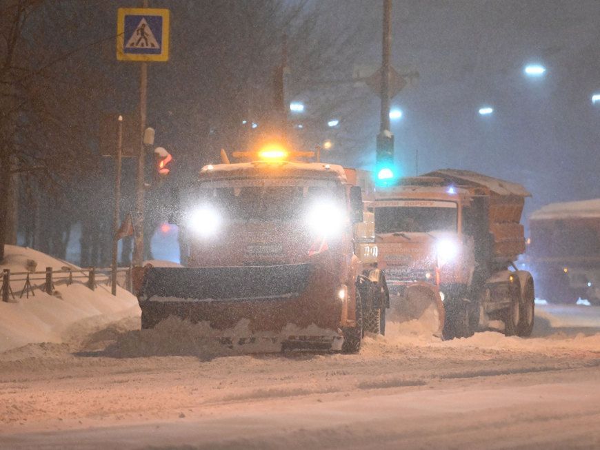 Власти Казани объявили план «Буран» из-за аномальных снегопадов