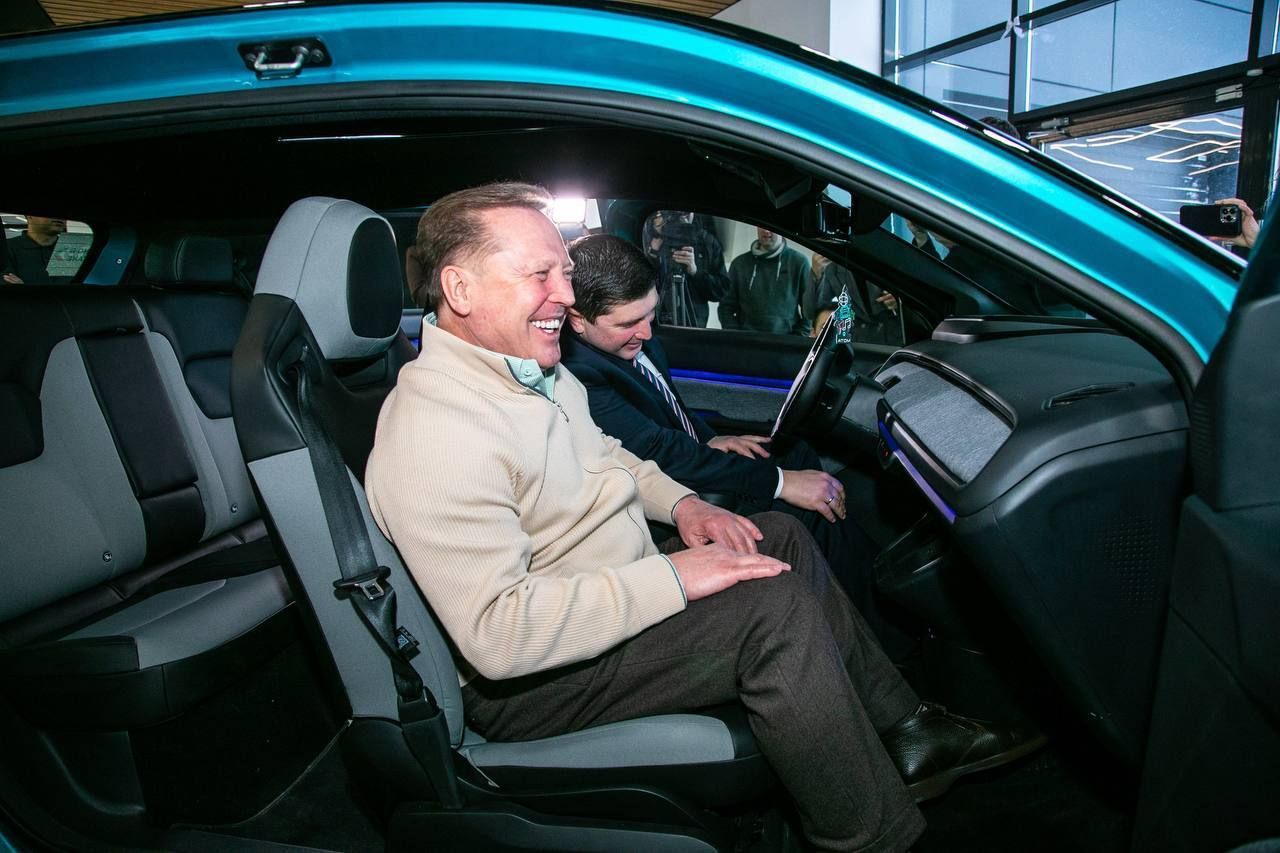 Состоялась презентация отечественного электромобиля «Атом» – видео