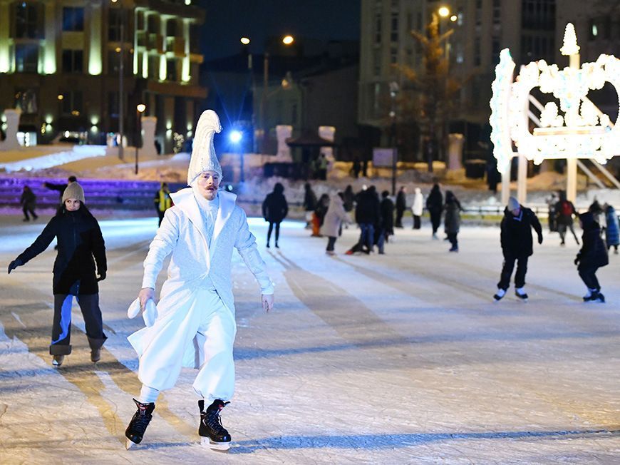 Казанцев ждут на фестивале снежных фонарей, детской ярмарке и концерте с новогодними песнями