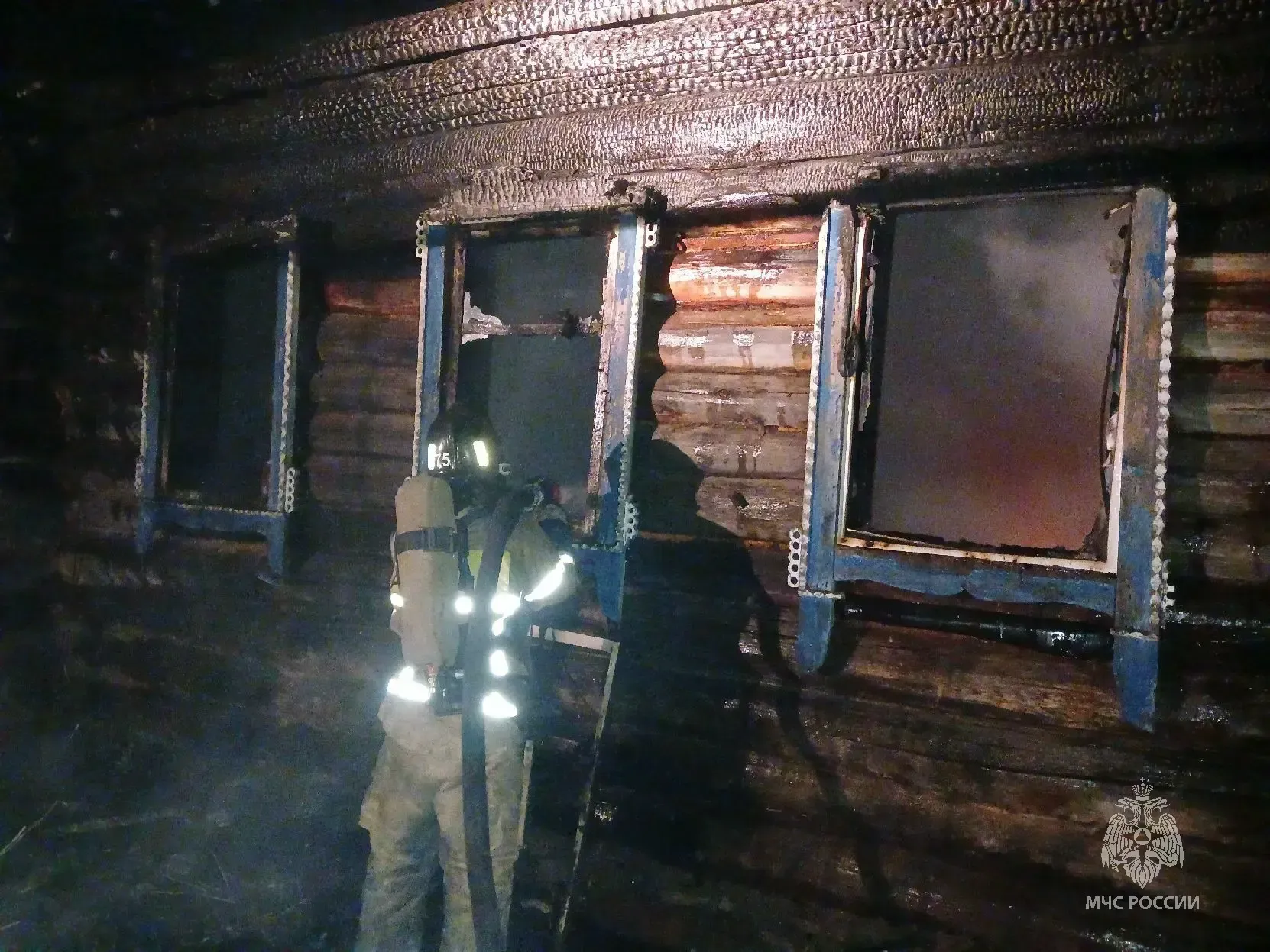 На пожаре в Елабужском районе погибли двое мужчин