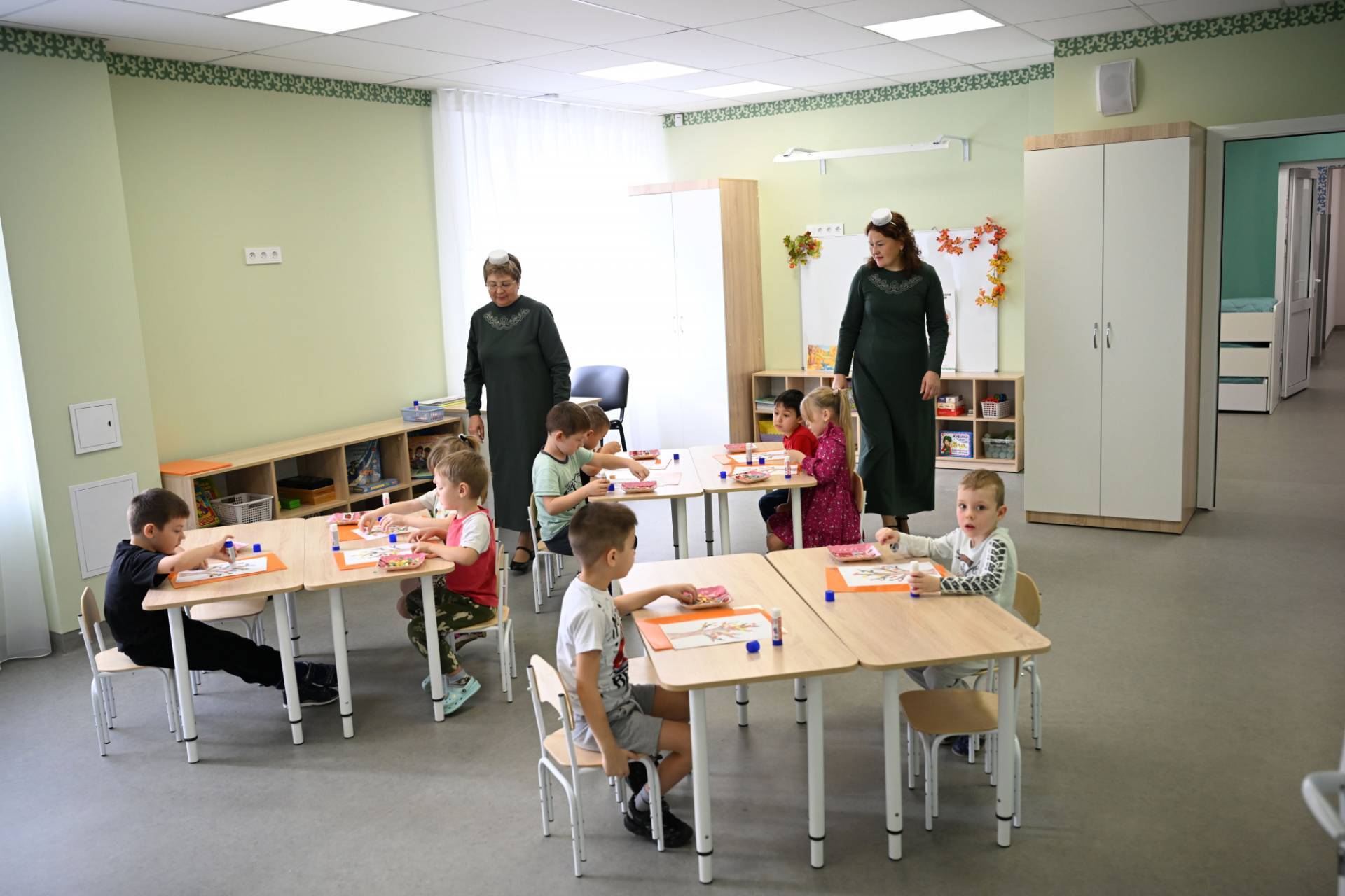 После капремонта в Казани открылся детсад «Умырзая» с преподаванием на татарском языке