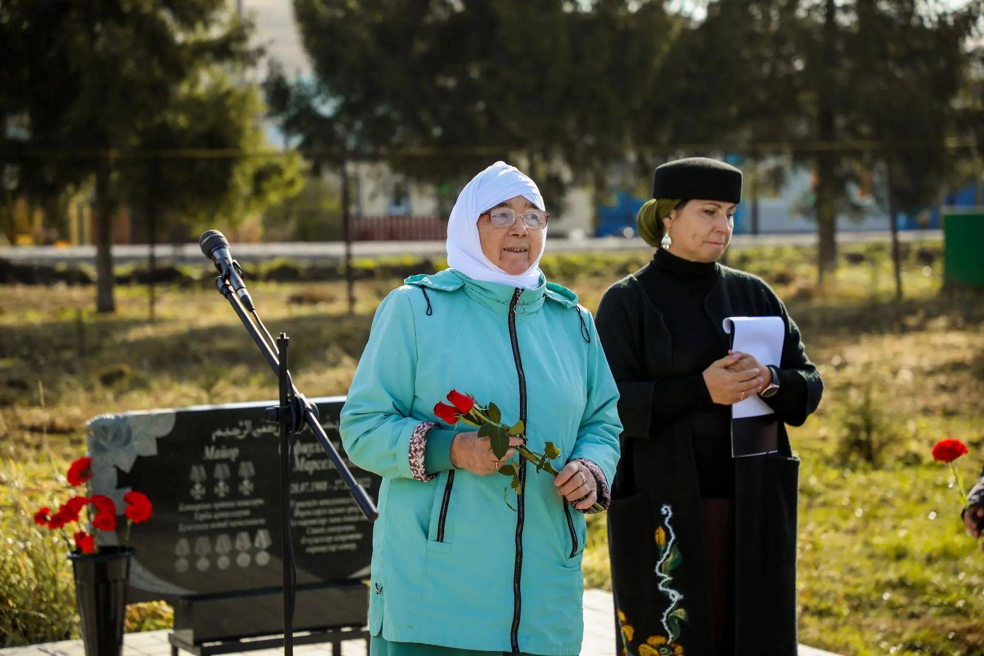В селе Бугульминского района открыли мемориал погибшим на СВО землякам