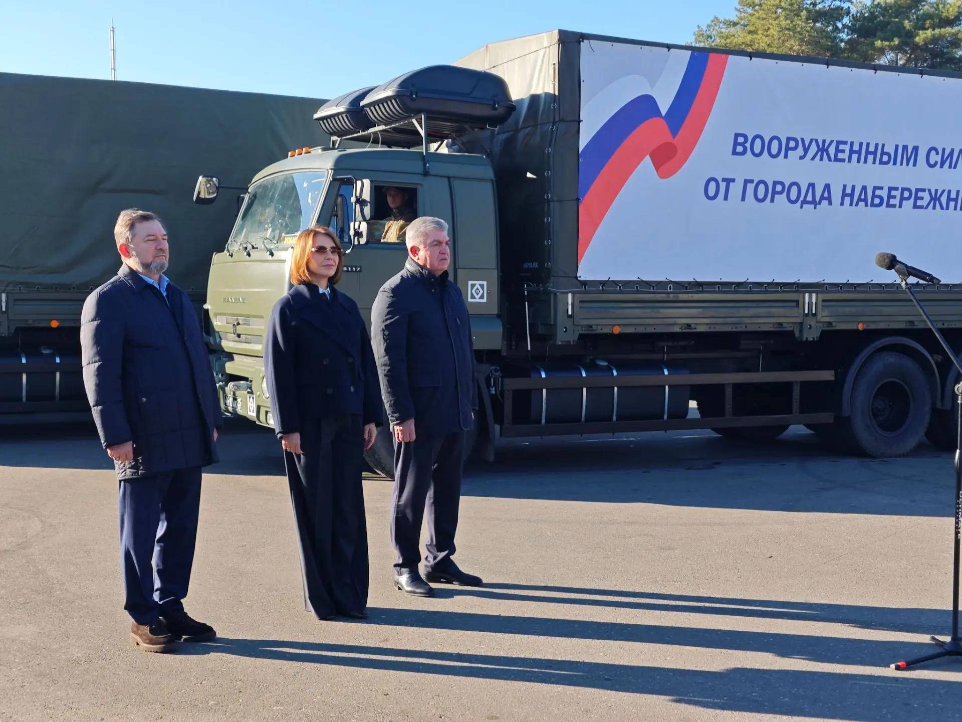 Челны отправили 80 тонн гуманитарной помощи в зону СВО для бойцов группировки «Север»