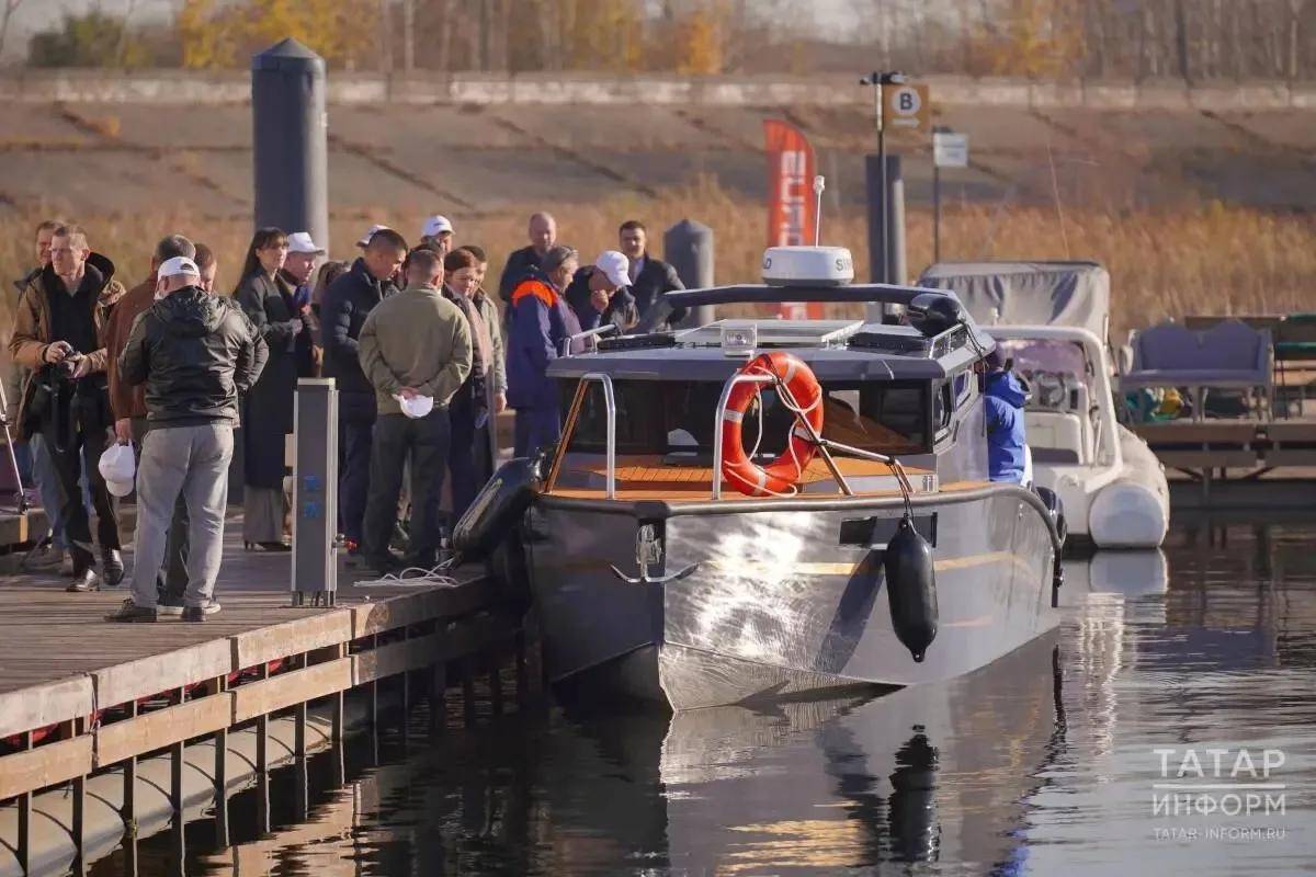 В Казани представили первую модель спортивного катера Teknomar 008, произведенного в РТ