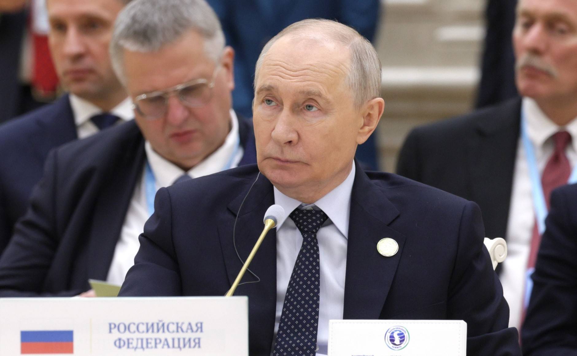 Путин рассказал о создании цифрового двойника Каспийского моря