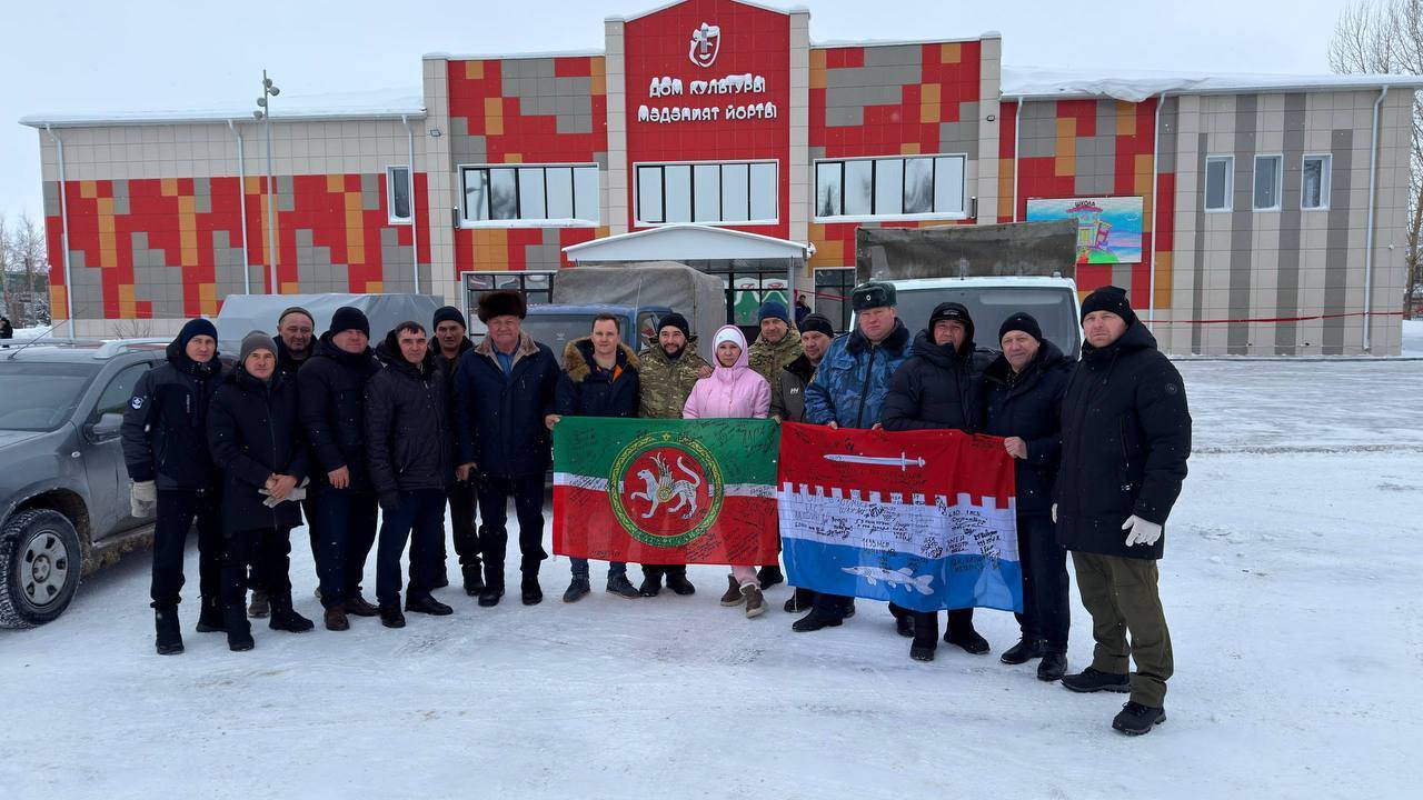 Новошешминцы отправили в зону СВО генераторы, стройматериалы и медикаменты