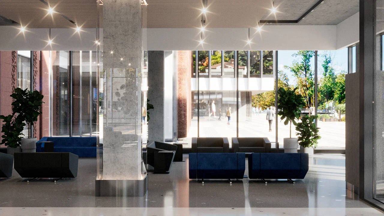 Инновации с татарским акцентом: какими будут интерьеры бизнес-центра в казанском ЦУМ