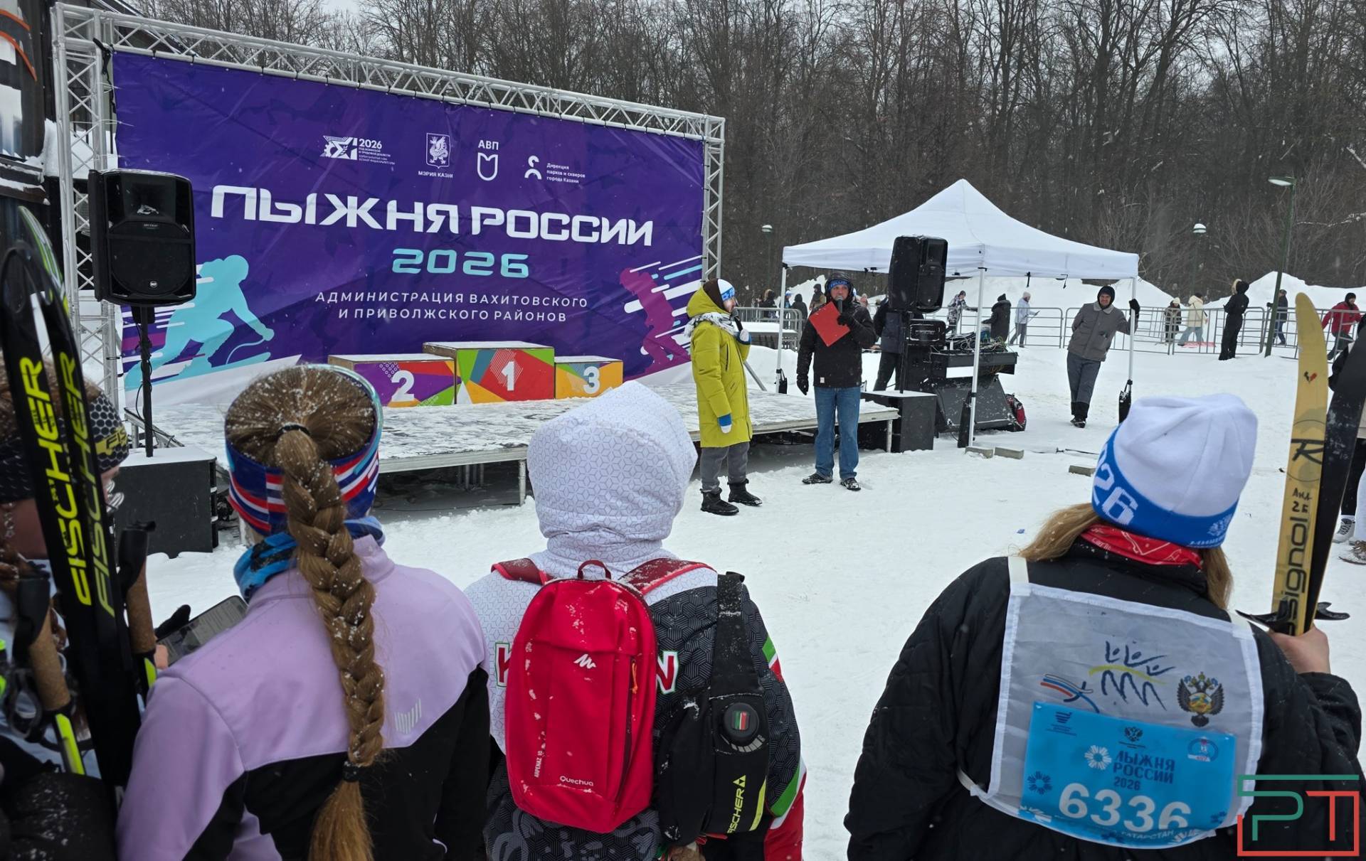 Более 20 тысяч человек приняли участие в «Лыжне России» в Казани