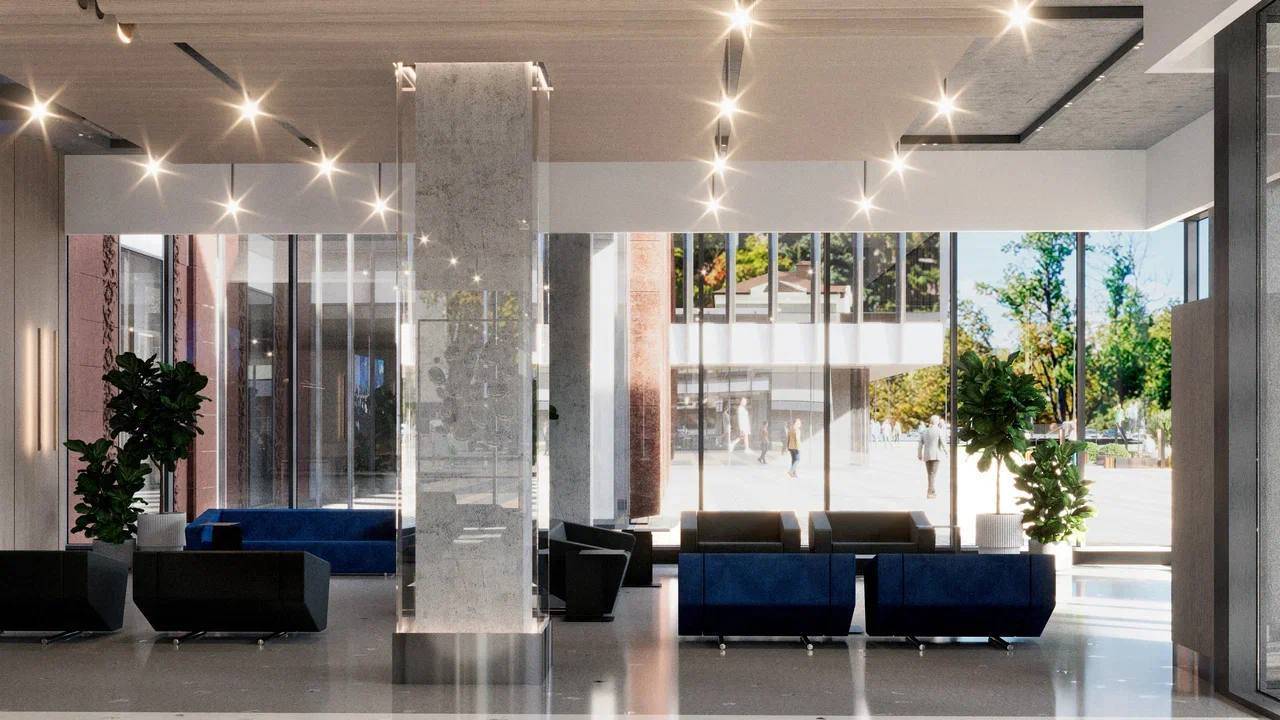 Инновации с татарским акцентом: какими будут интерьеры бизнес-центра в казанском ЦУМ