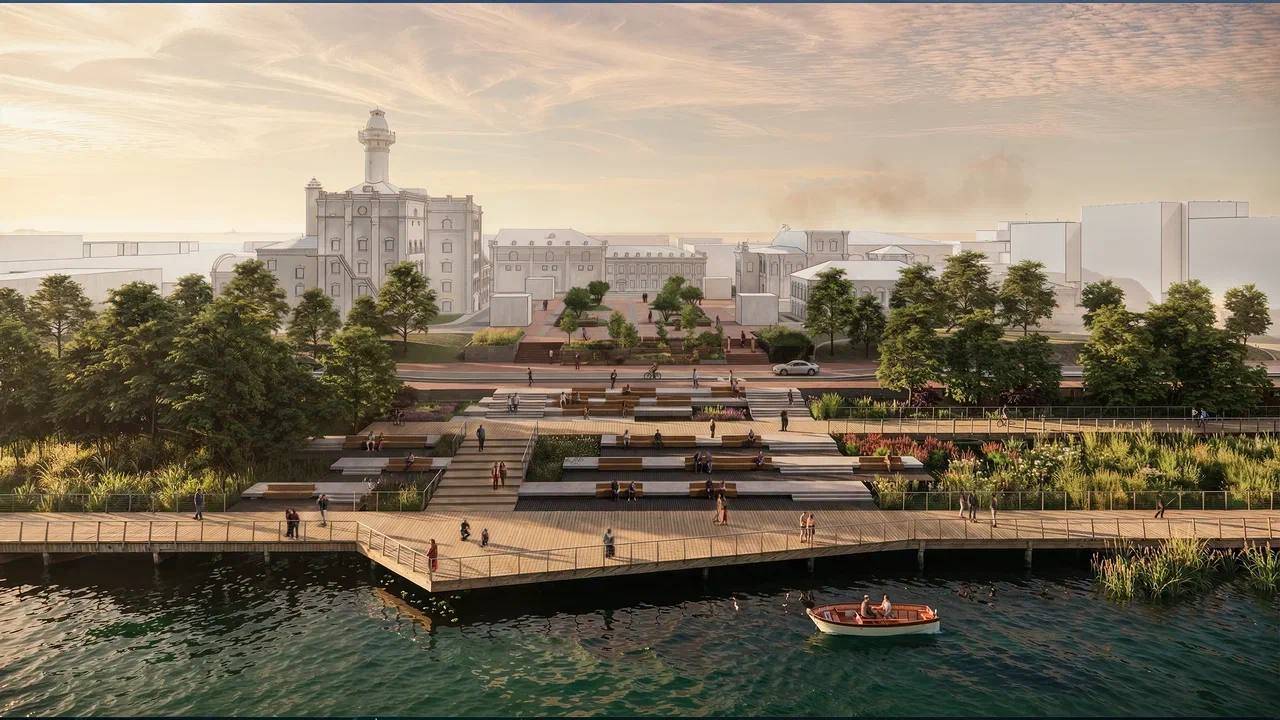 Новый фонтан и смотровые площадки появятся на набережной озера Нижний Кабан в Казани – фото