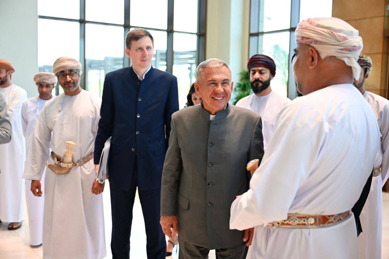 Раис Татарстана встретился с главой Минстроя Султаната Оман