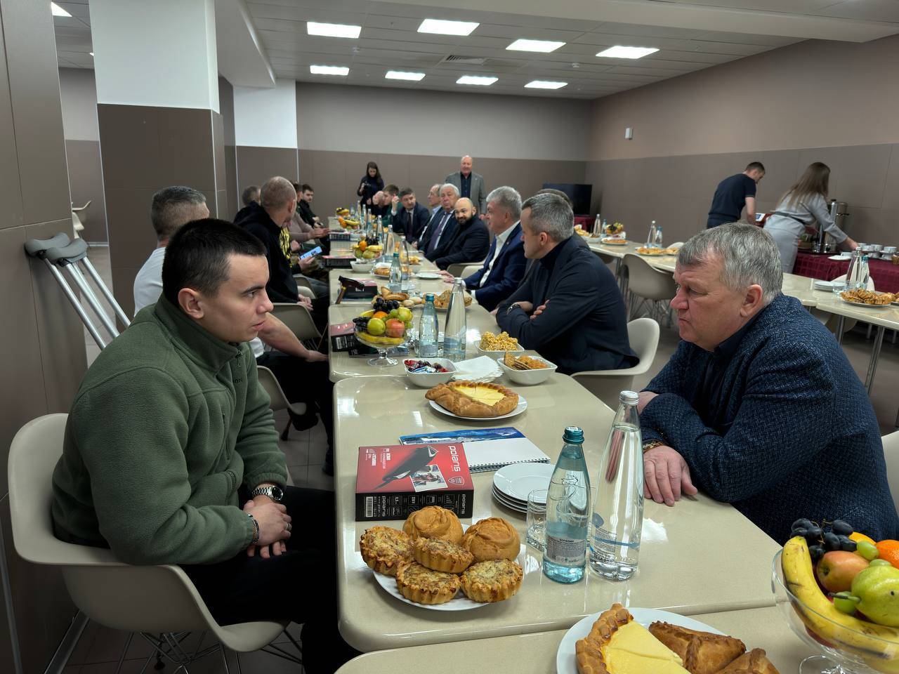 Делегация Татарстана навестила бойцов СВО в госпитале Санкт-Петербурга