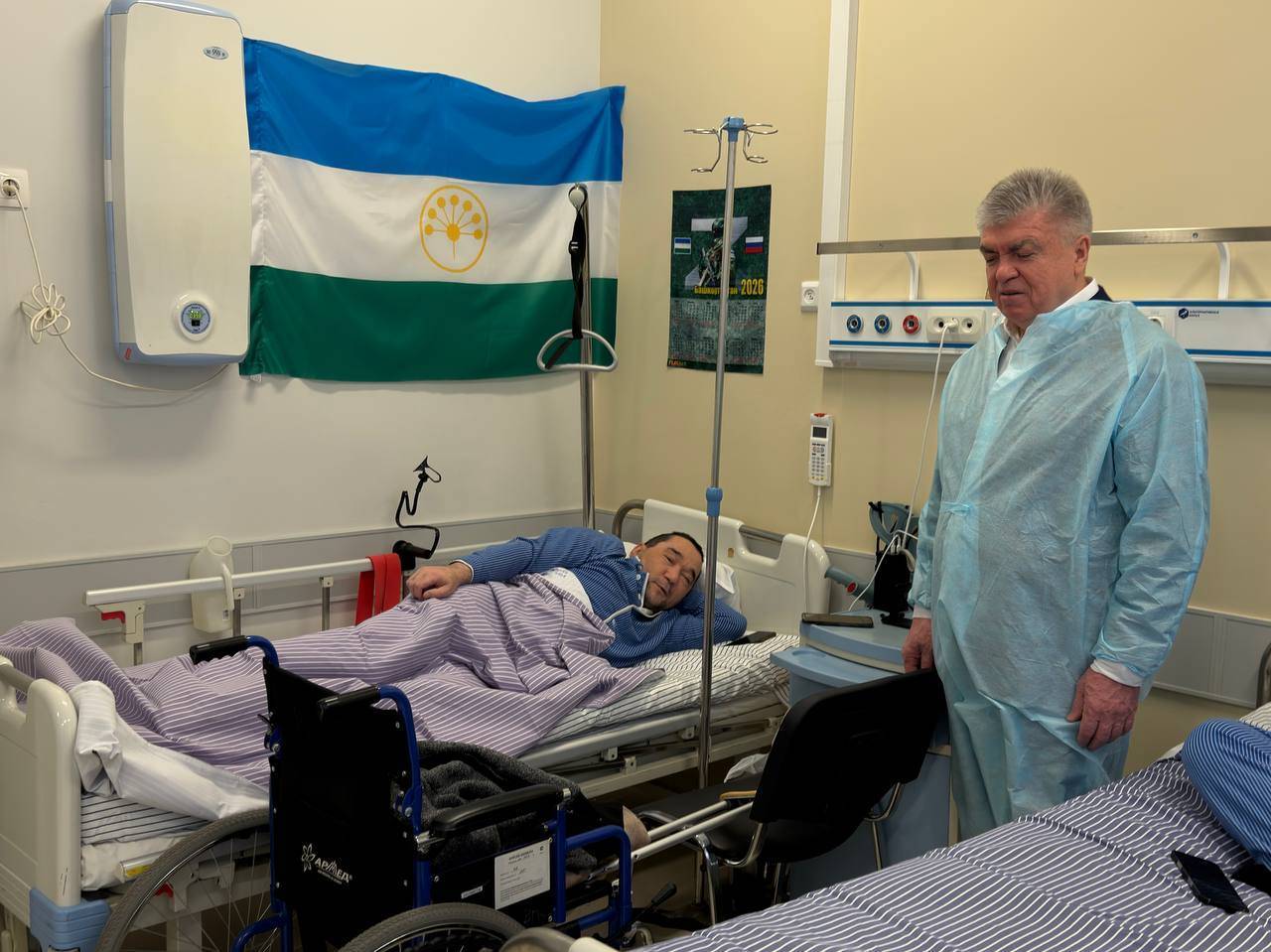 Делегация Татарстана навестила бойцов СВО в госпитале Санкт-Петербурга