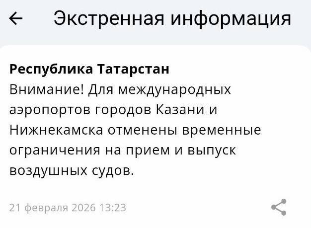 Аэропорты Казани и Нижнекамска вновь возобновили свою работу