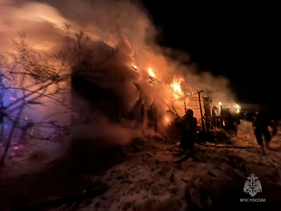 ‎В Арском районе на пожаре погиб мужчина