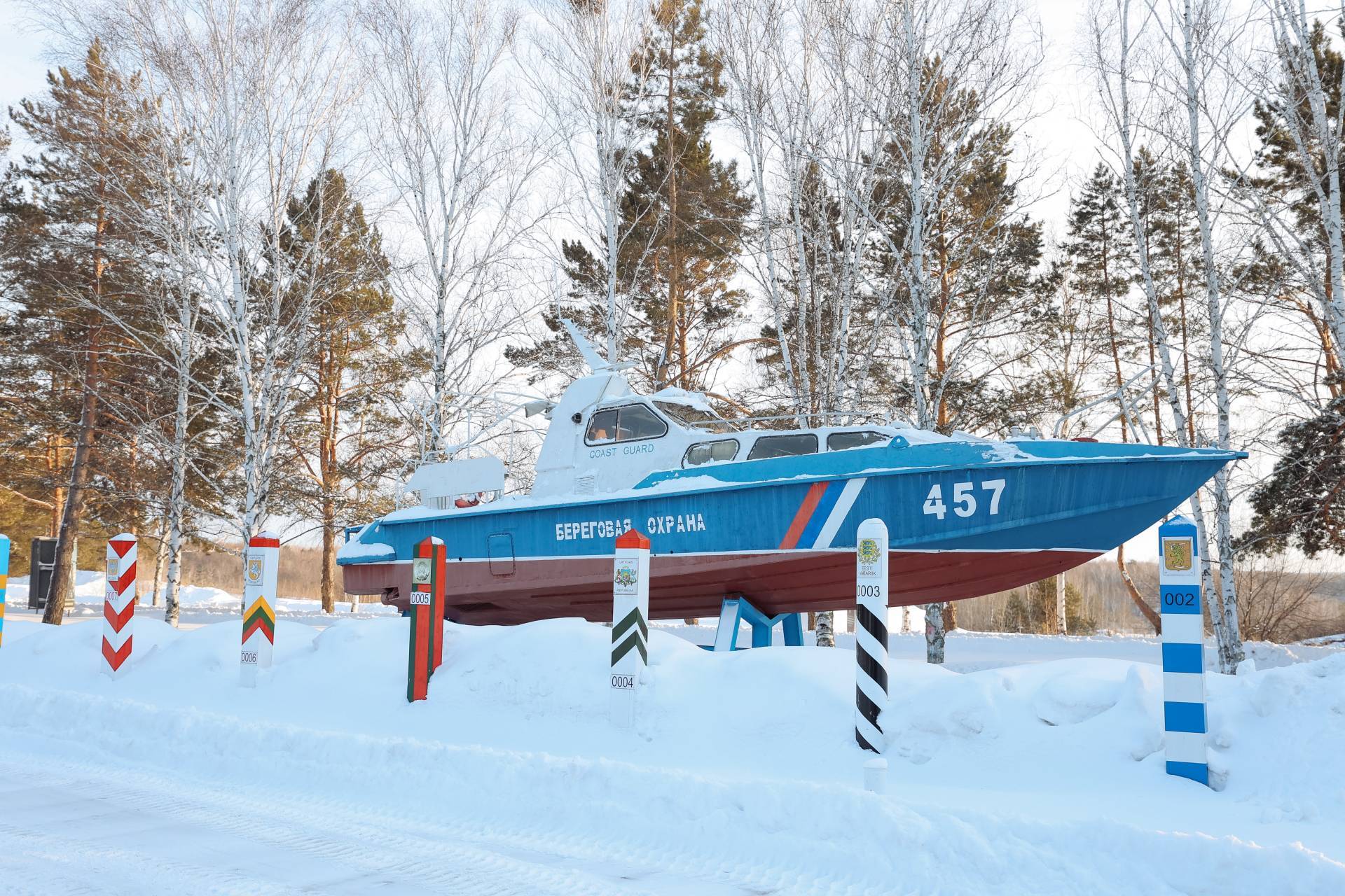 Минниханов посетил парк «Патриот» и копию исторического острога в Амурской области