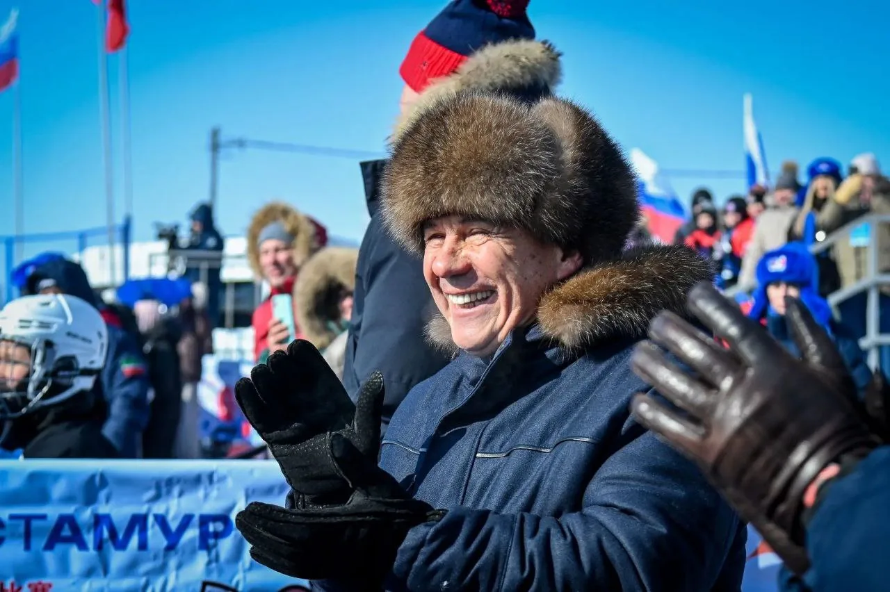 Минниханов сравнил «ЗимФестАмур» в Благовещенске с зимним Сабантуем