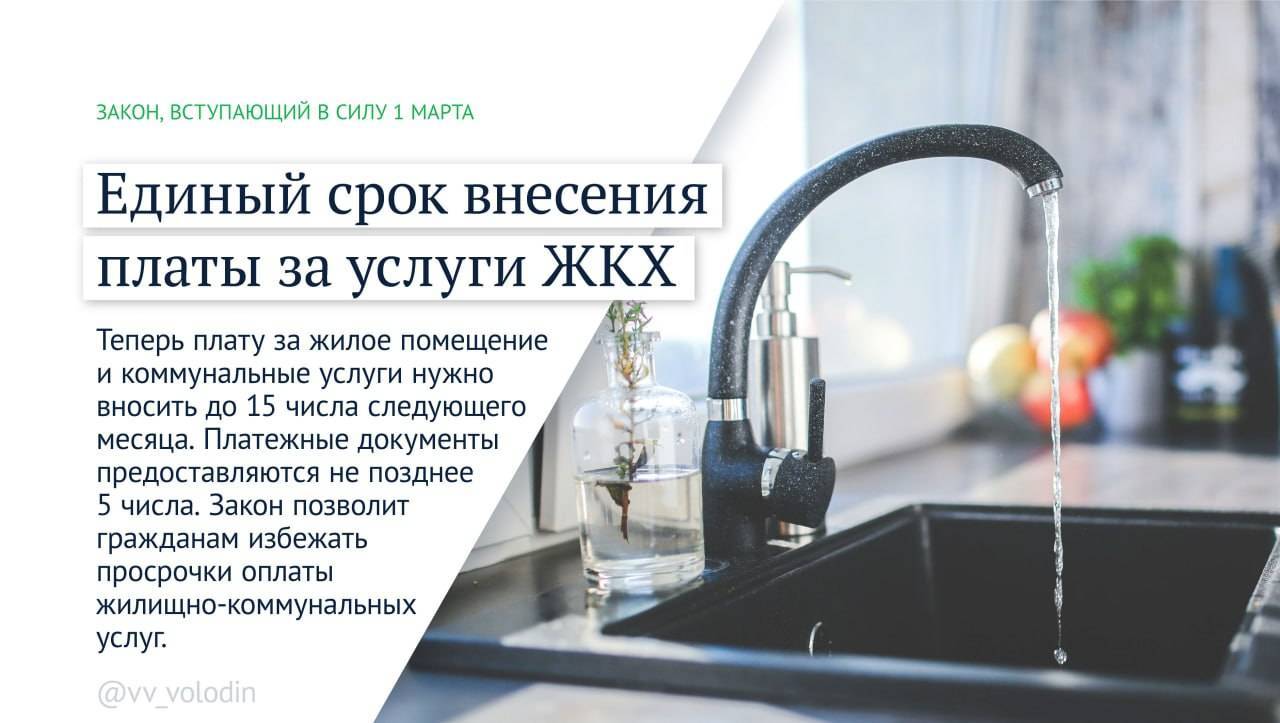 Володин рассказал, какие новые законы вступают в силу с 1 марта