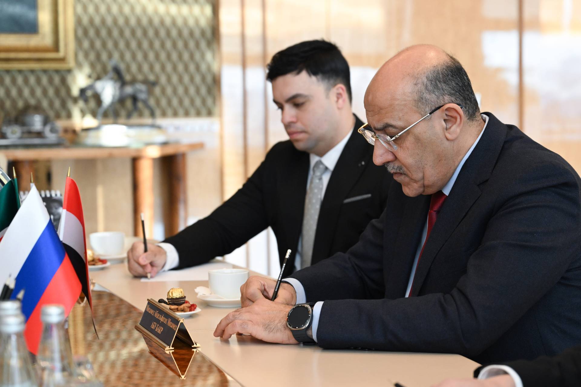 Минниханов обсудил вопросы сотрудничества с делегацией Египта