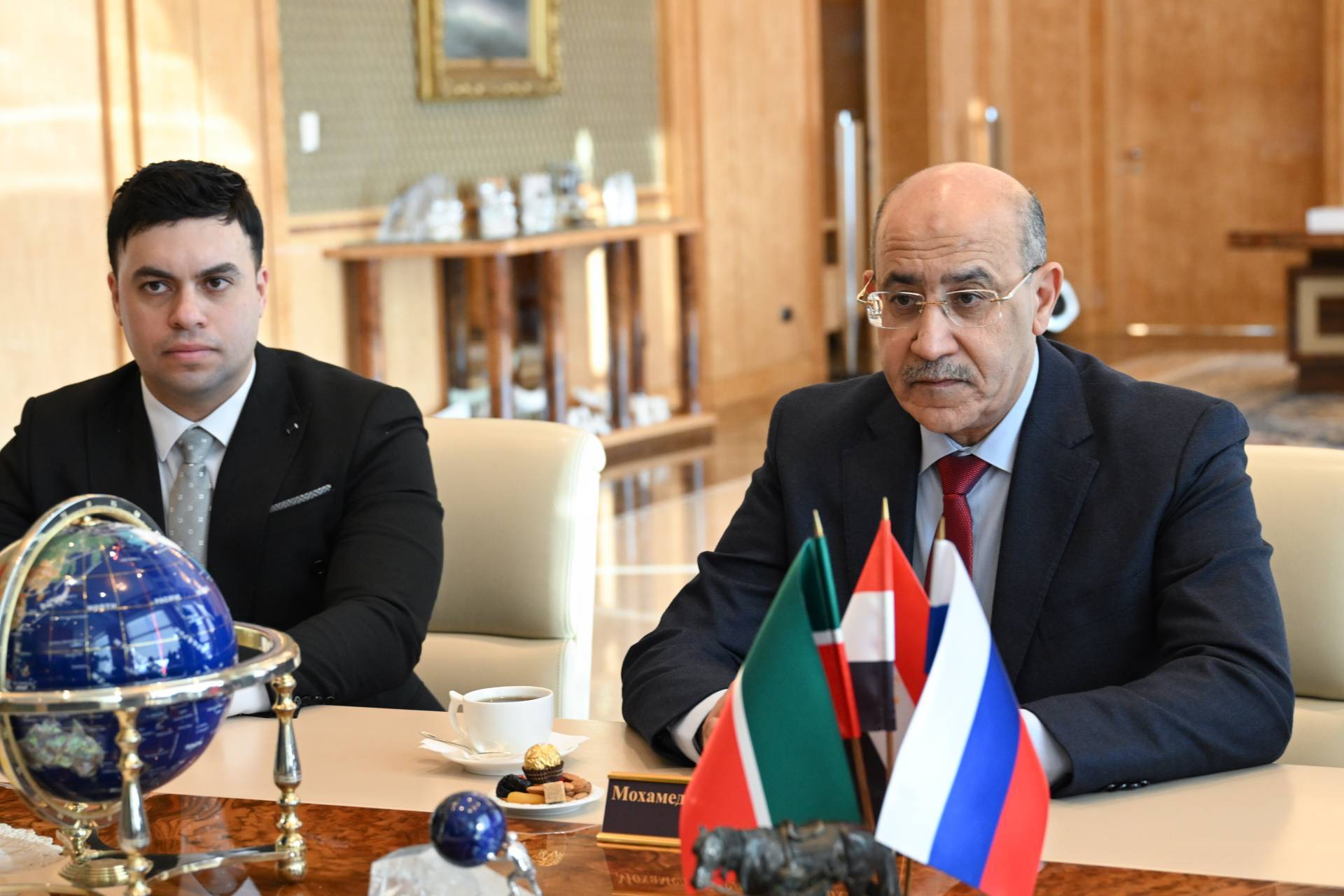 Минниханов обсудил вопросы сотрудничества с делегацией Египта