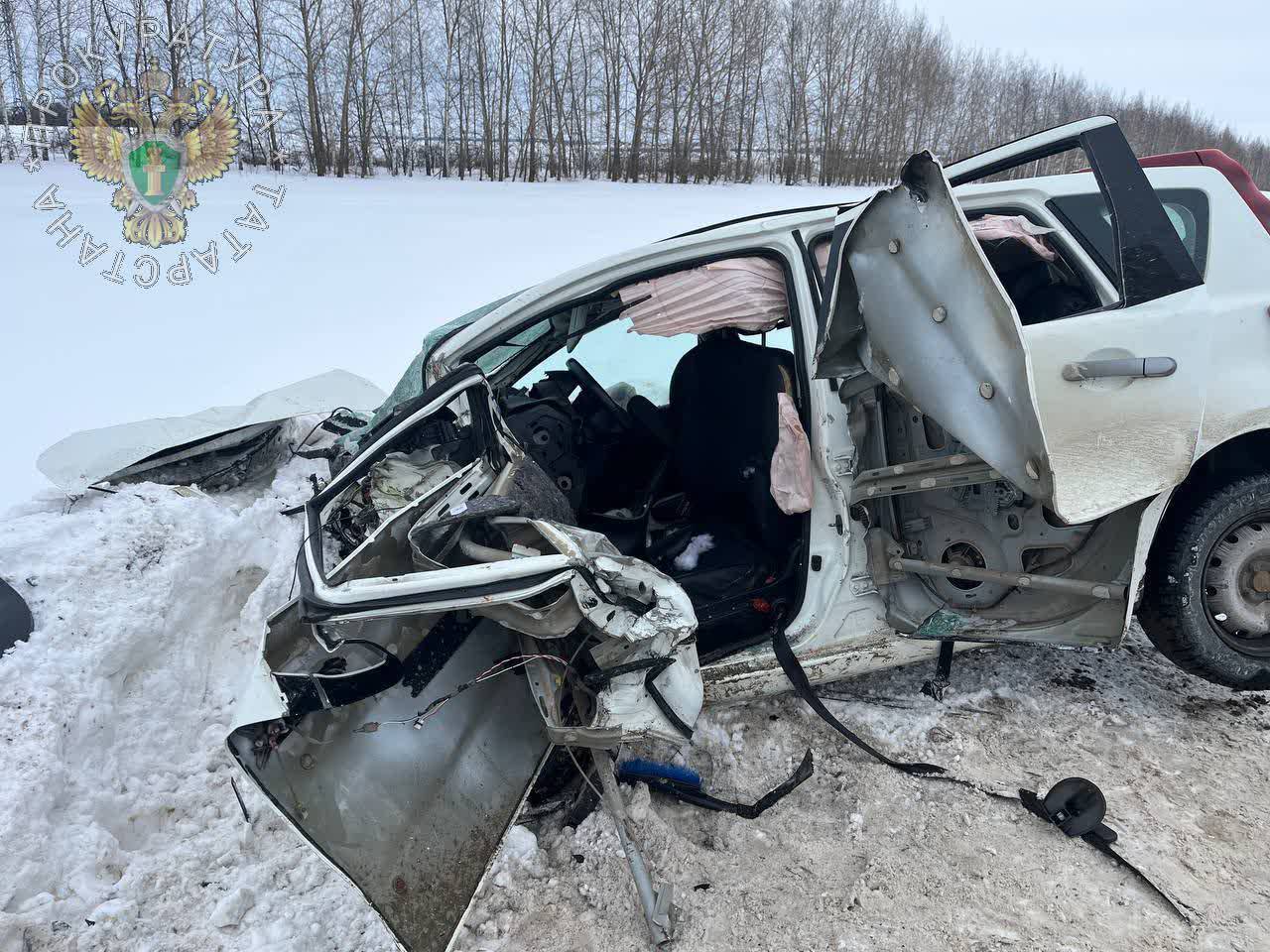 Смертельная встречка: в столкновении двух иномарок в Чистопольском районе погибли оба водителя