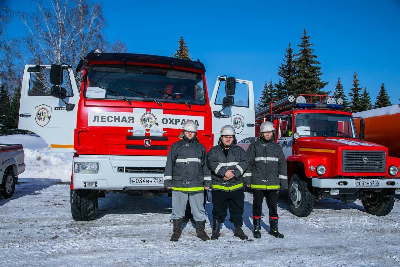 В Нижнекамском районе проверили готовность техники к предстоящему паводку