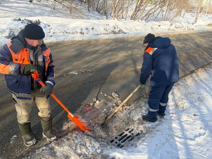Казанские ливневки начали готовить к активному таянию снега