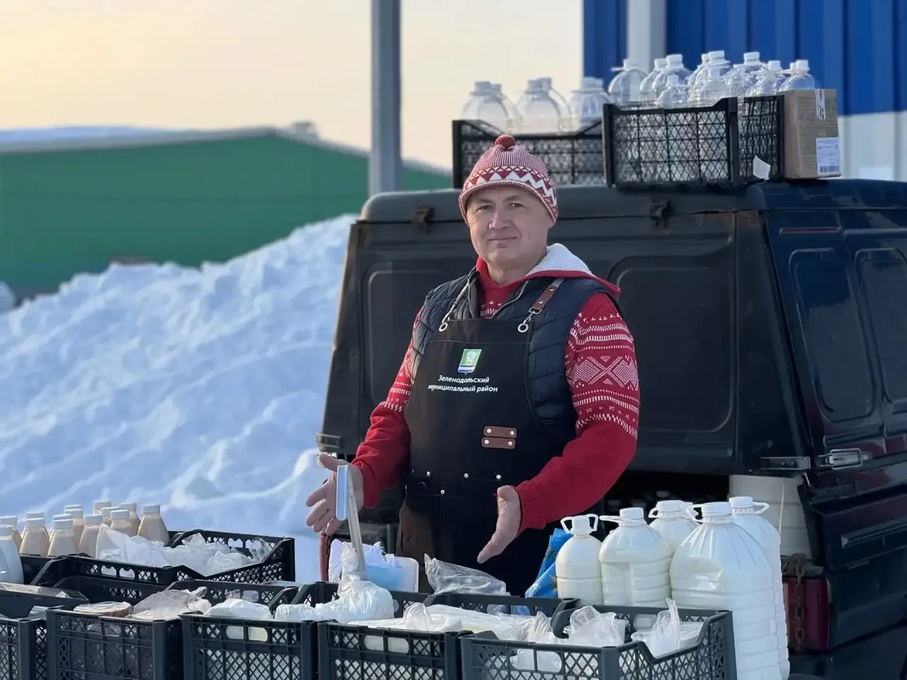 Концерты и торговля: в Зеленодольском районе открылись первые весенние сельхозярмарки