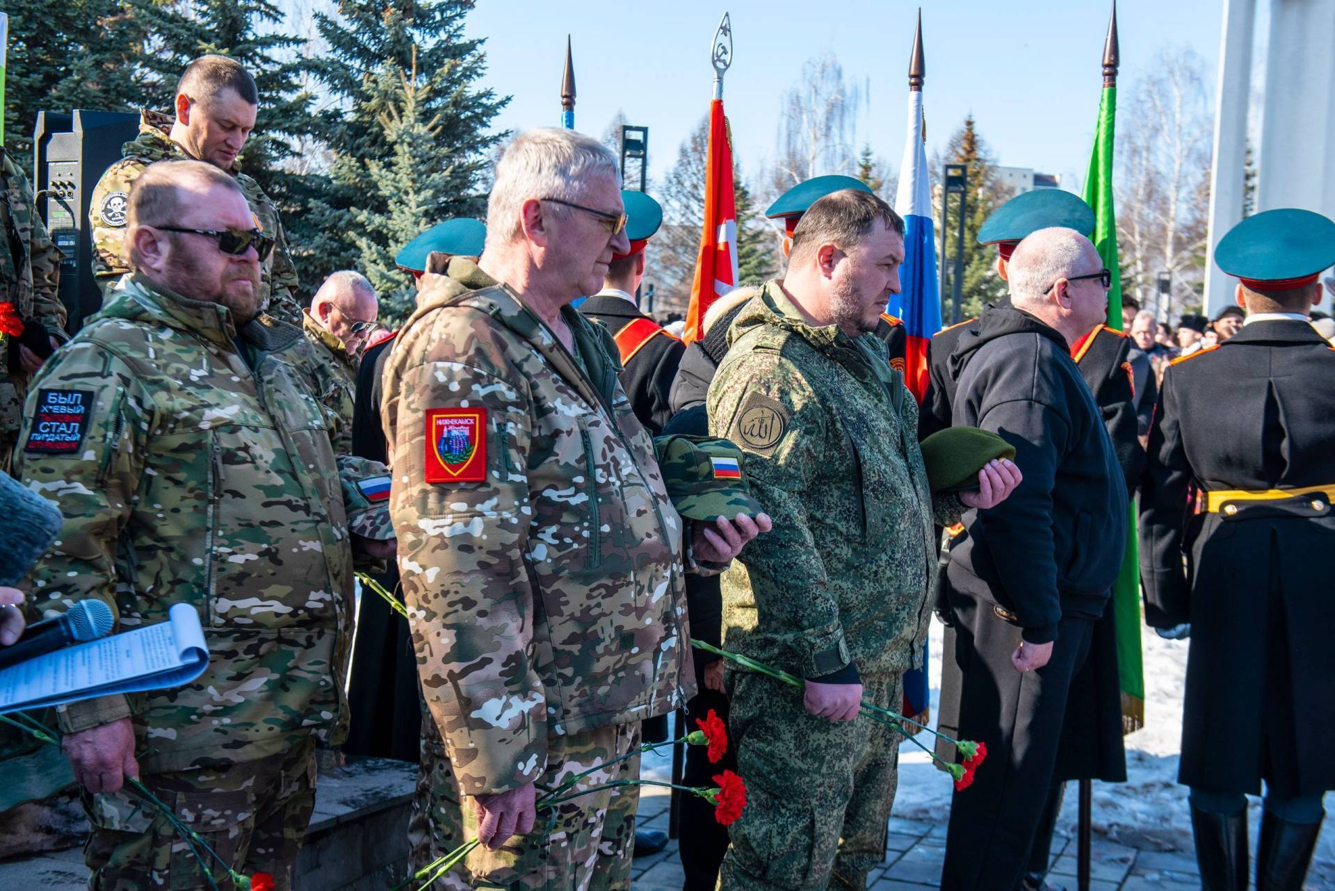 В Нижнекамске заложили памятник бойцам СВО – фото