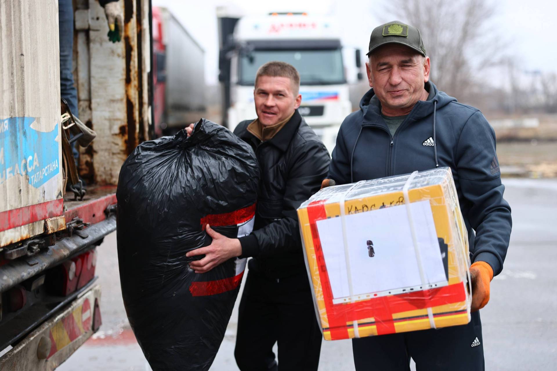 Делегация Кайбицкого района встретилась с бойцами в ЛНР