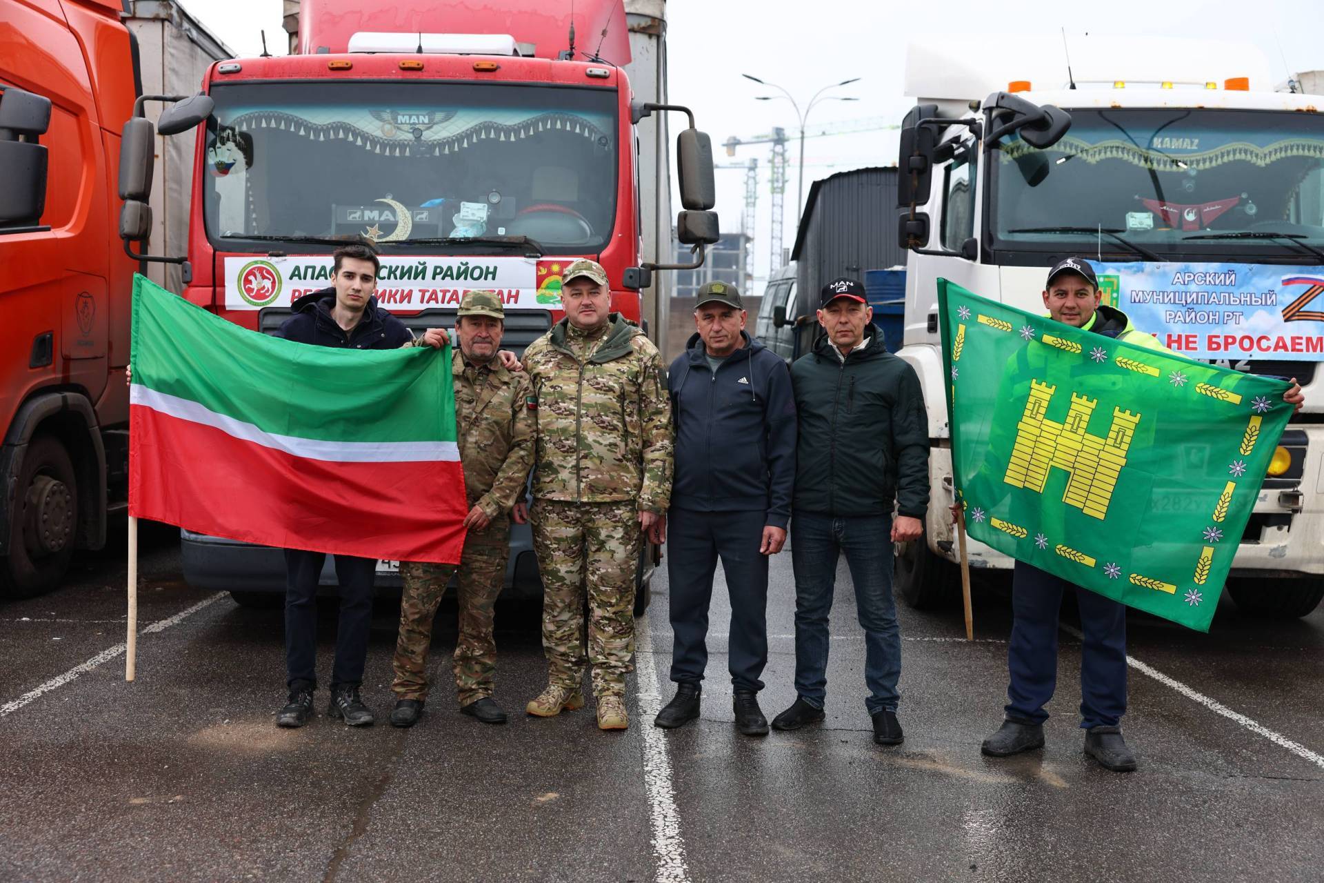 Делегация Кайбицкого района встретилась с бойцами в ЛНР