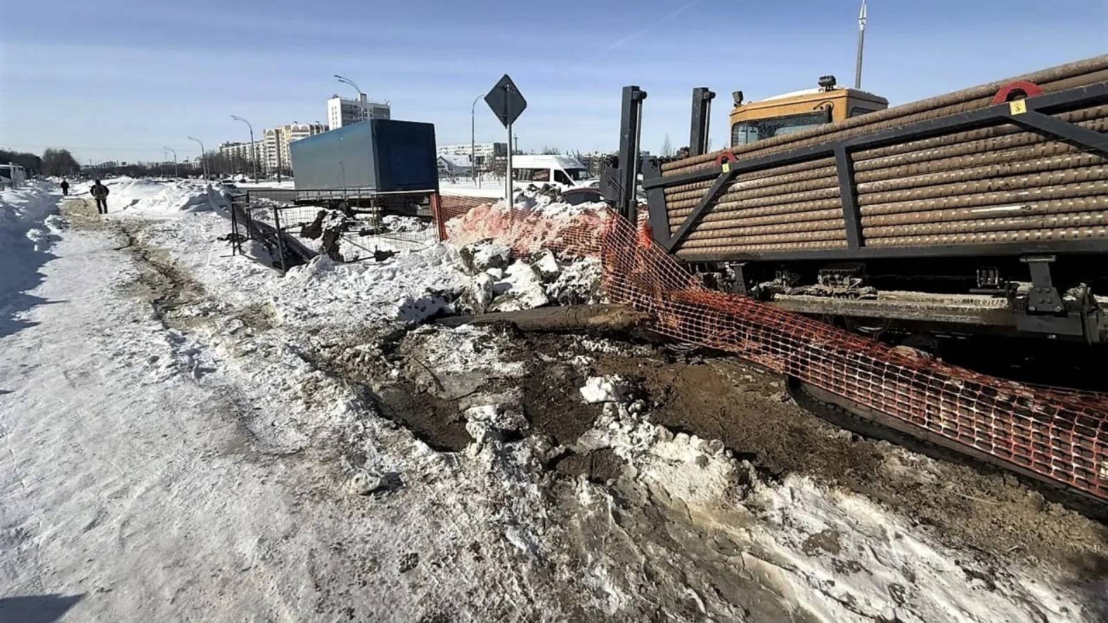 В Челнах проложат 2,6 км труб в ходе капремонта напорного канализационного коллектора