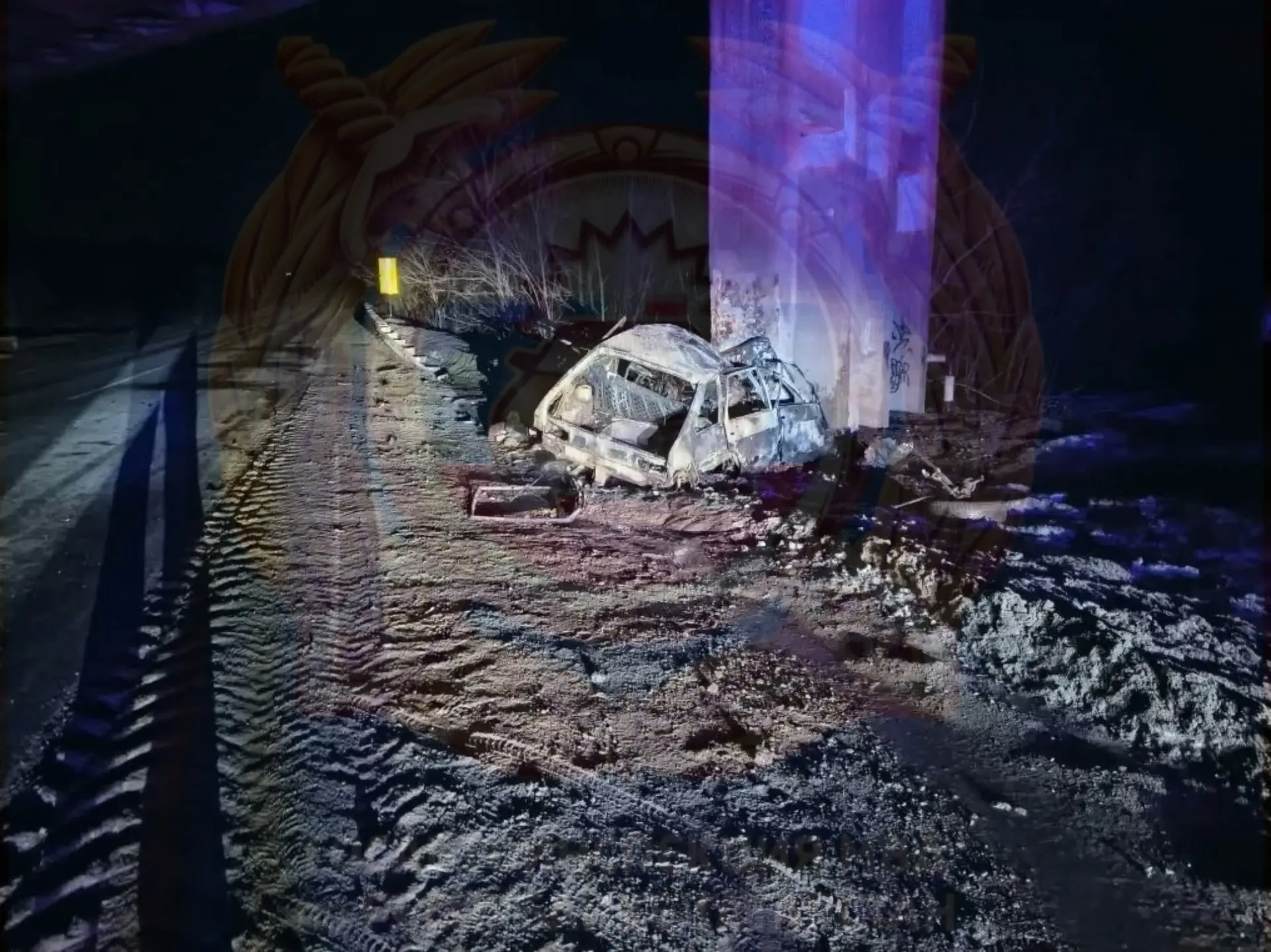 В Елабужском районе легковушка врезалась в опору моста – водитель погиб