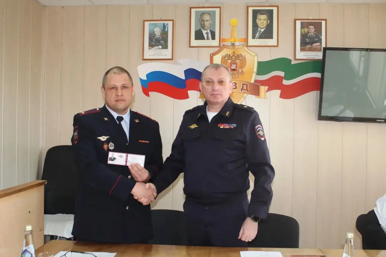 В Балтасинском районе назначен новый руководитель отдела МВД