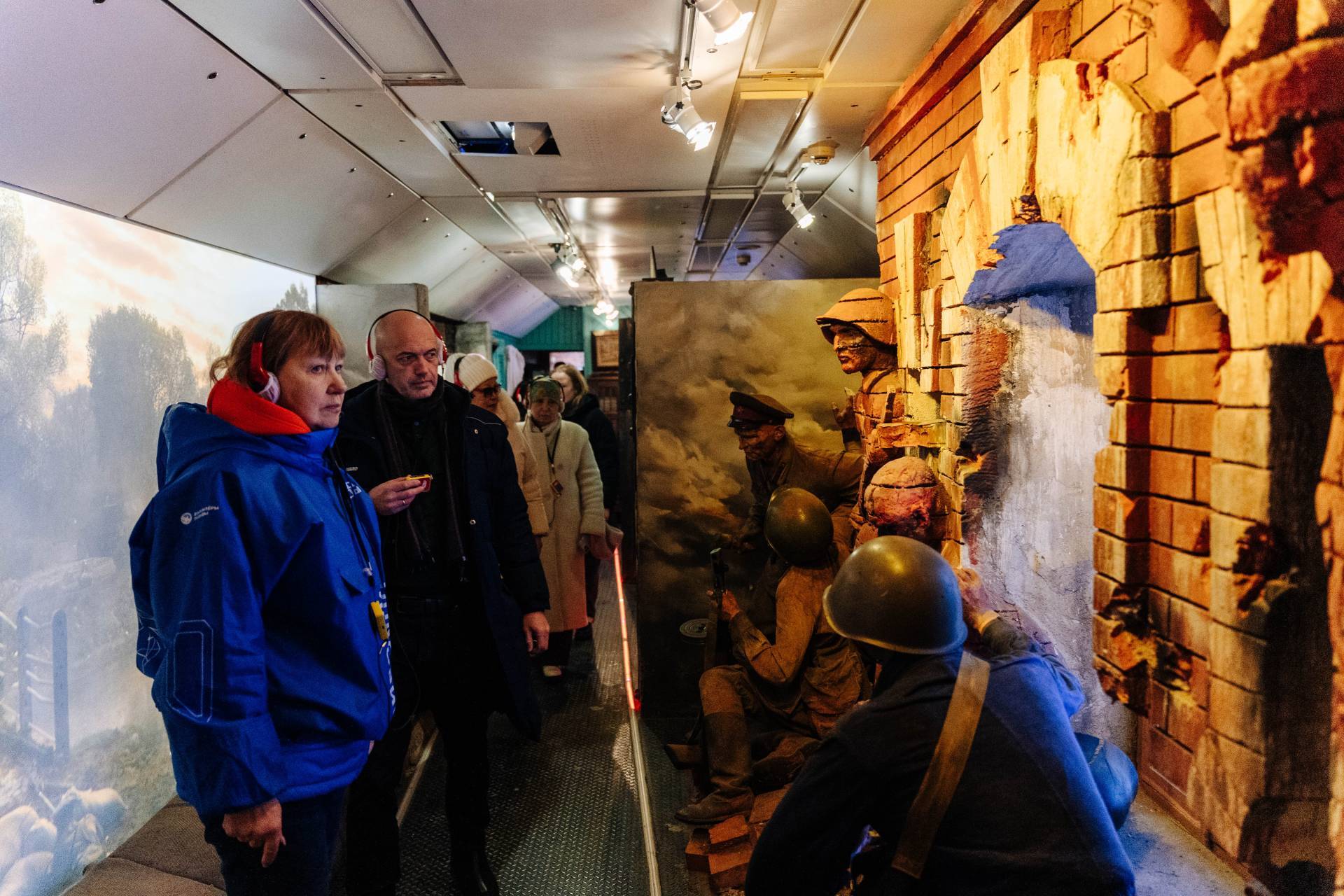 В Казань прибыла иммерсивная выставка «Поезд Победы»