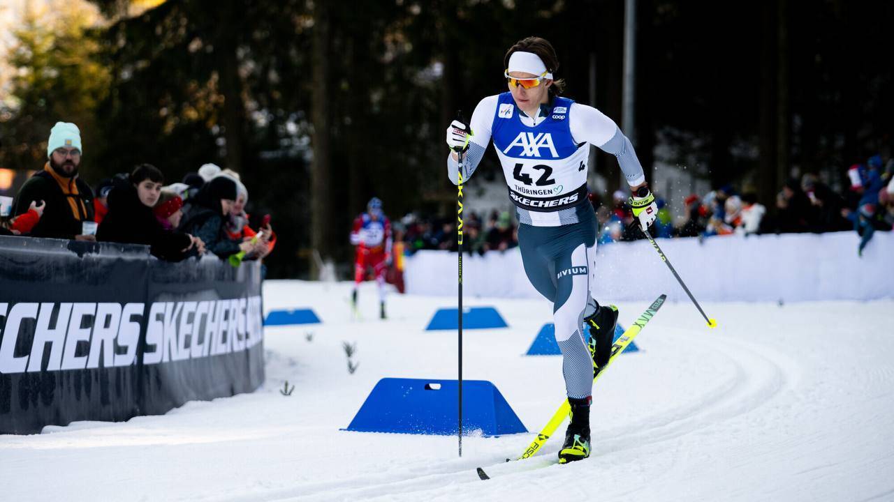 Савелий Коростелев выиграл первую медаль на этапе Кубка мира в Финляндии