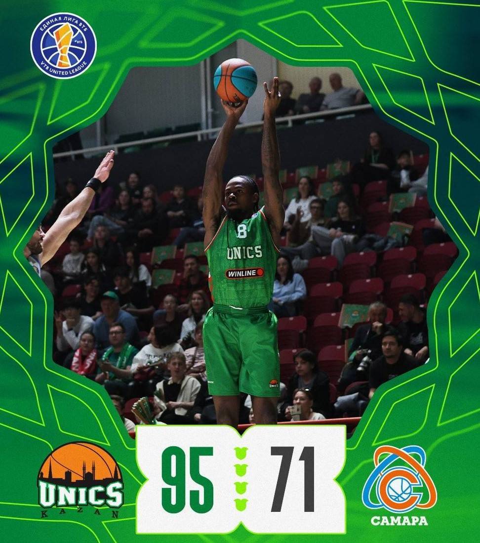 УНИКС разгромил «Самару» со счетом 95:71