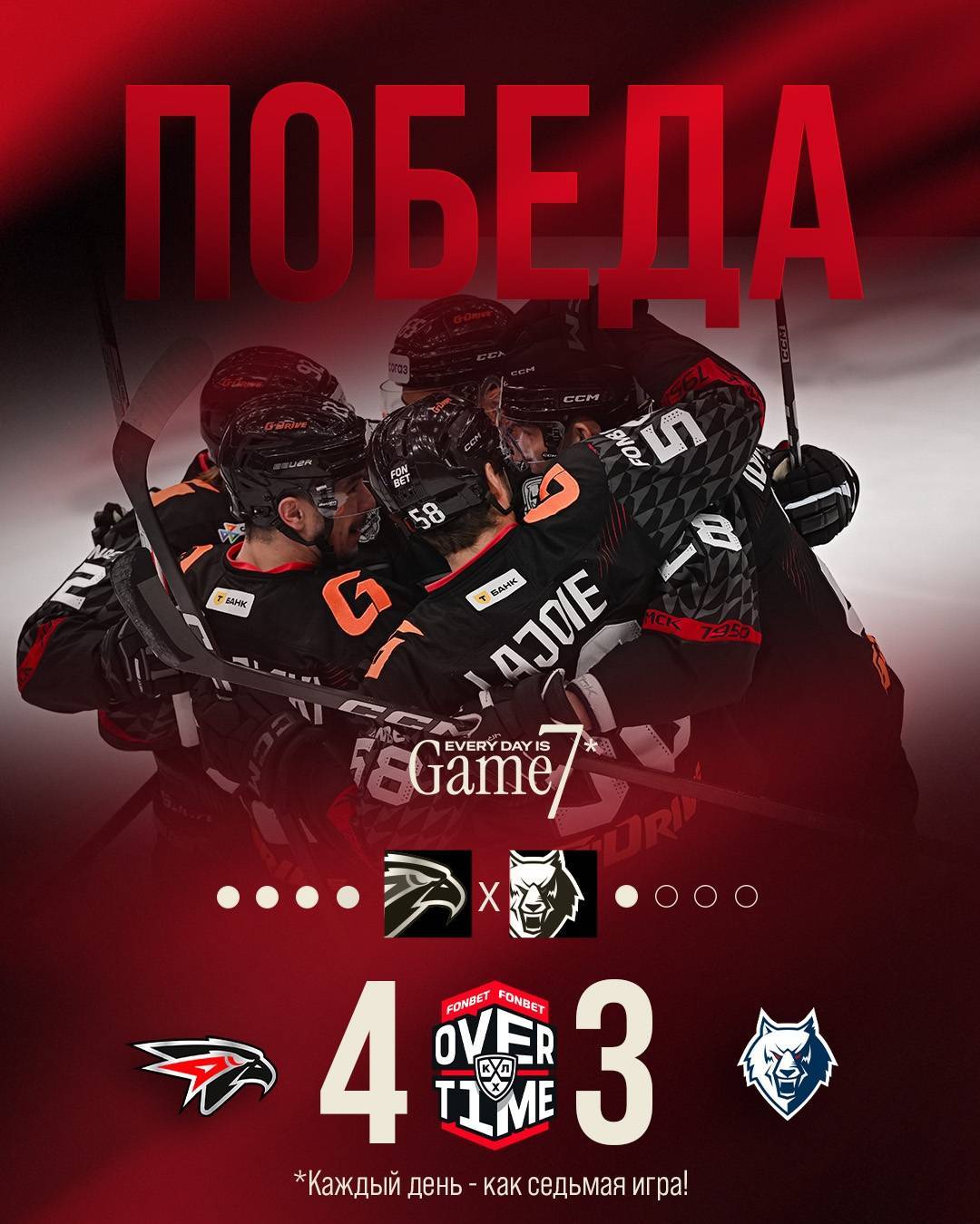 «Авангард» выбил «Нефтехимик» из розыгрыша Кубка Гагарина