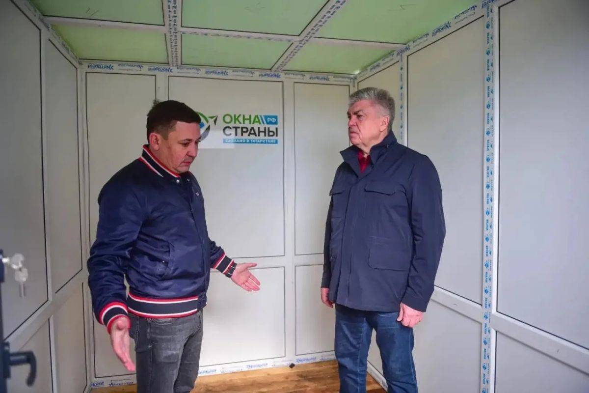 Челнинские предприниматели создали блиндаж-конструктор для нужд бойцов СВО