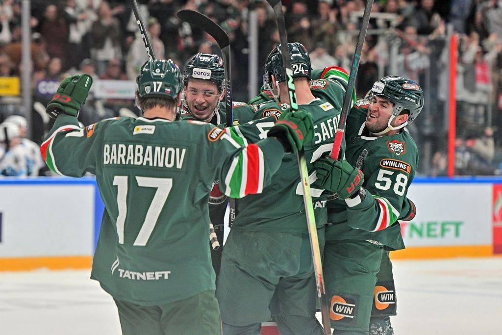 Две драки без овертайма: «Ак Барс» с боем вышел в полуфинал Кубка Гагарина