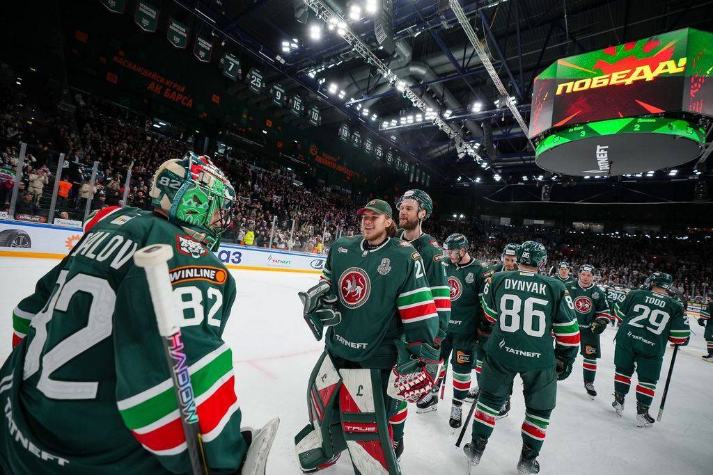 Две драки без овертайма: «Ак Барс» с боем вышел в полуфинал Кубка Гагарина