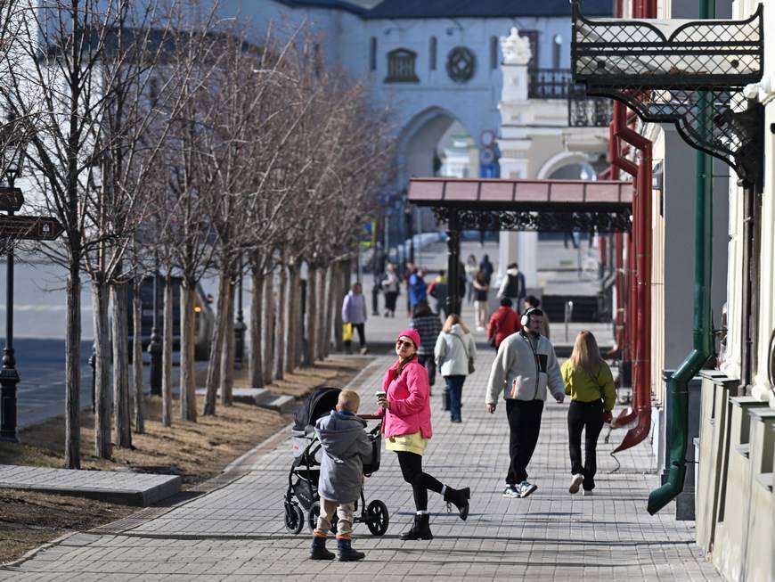 Первый температурный рекорд апреля установлен в Казани