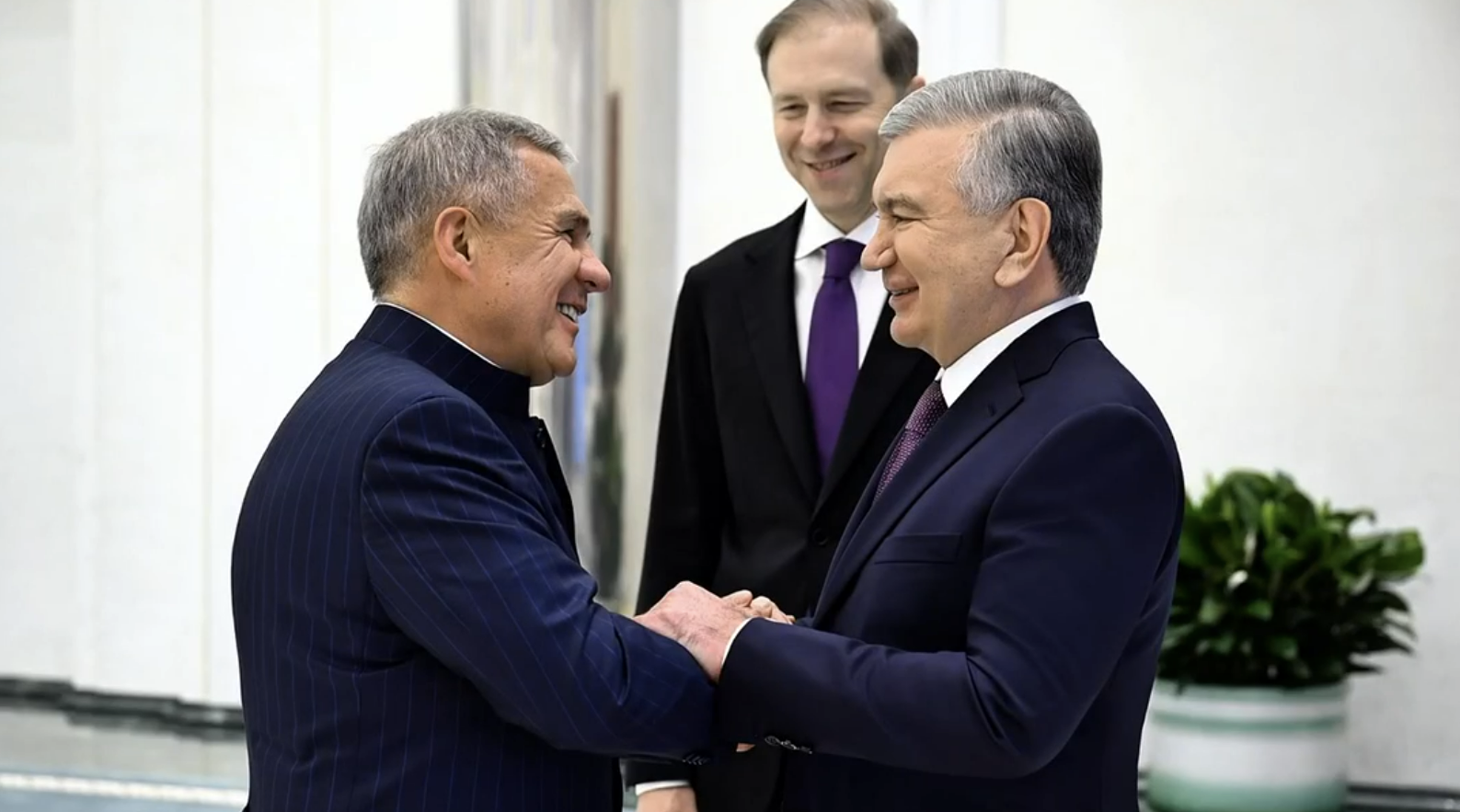 Рустам Минниханов встретился с Шавкатом Мирзиёевым