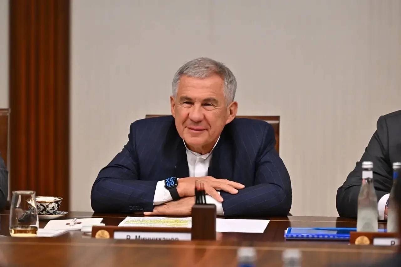 Рустам Минниханов обсудил «Иннопром» и сотрудничество с Премьер-министром Узбекистана