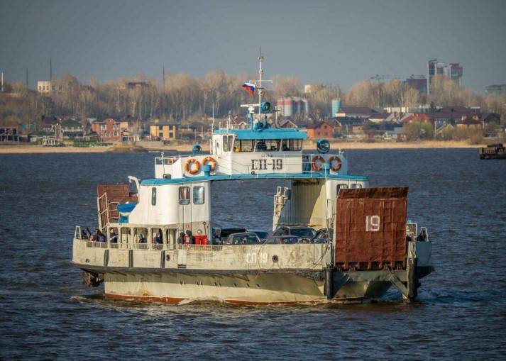 Паромная переправа Аракчино – Верхний Услон временно закрыта