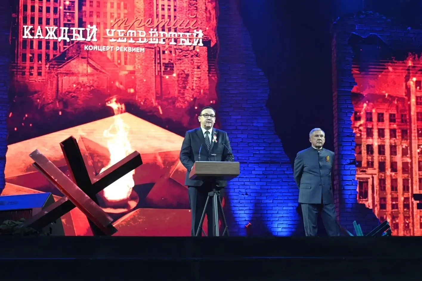 В Казани в преддверии 9 Мая прошел концерт «Каждый третий» в память о подвиге белорусского народа