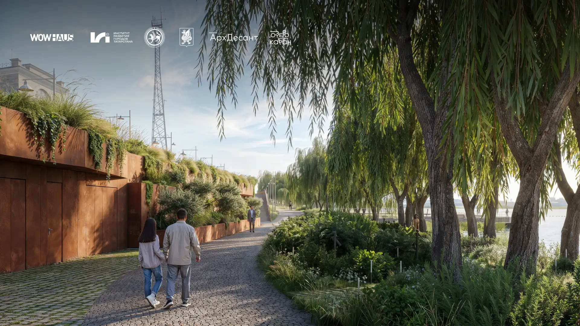 Появились обновленные рендеры третьей очереди набережной Нижнего Кабана