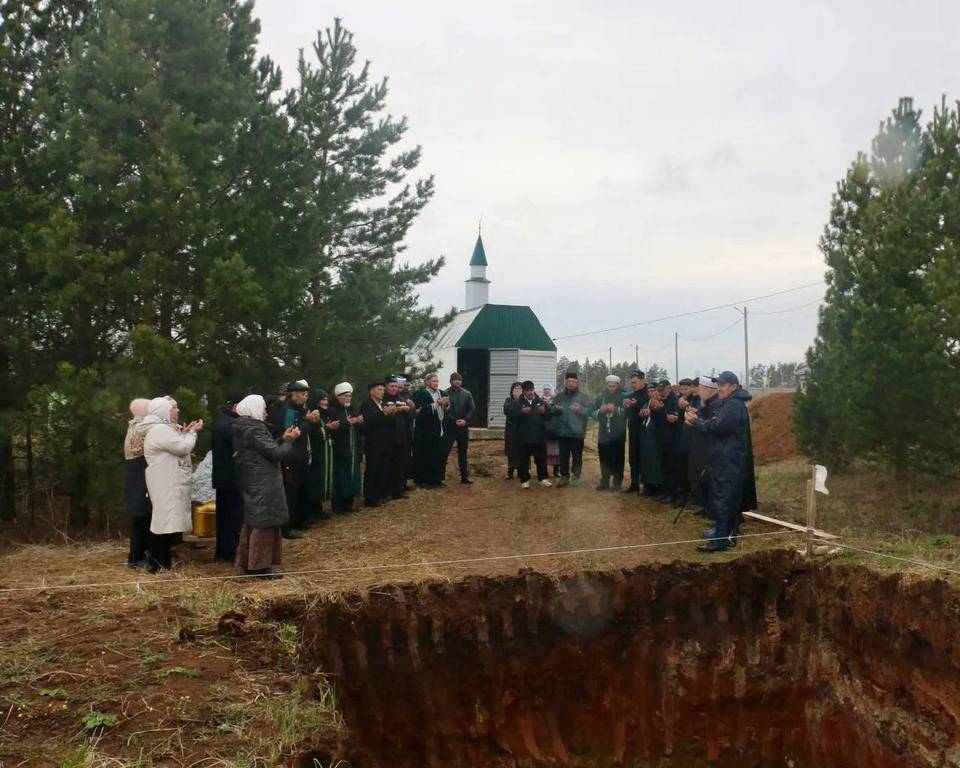 В одной из деревень Нижнекамского района заложили первый камень будущей мечети